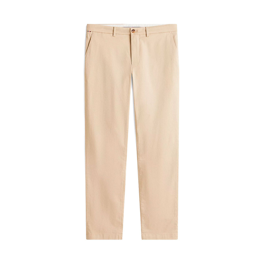 pantalon-chino-droit-imprime-denton pantalon-chino-droit-imprime-denton