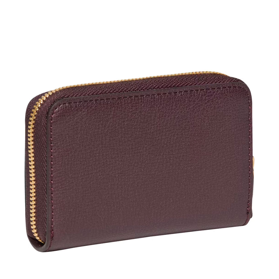 square-wallet-with-zipper-and-metallic-foil-logo square-wallet-with-zipper-and-metallic-foil-logo