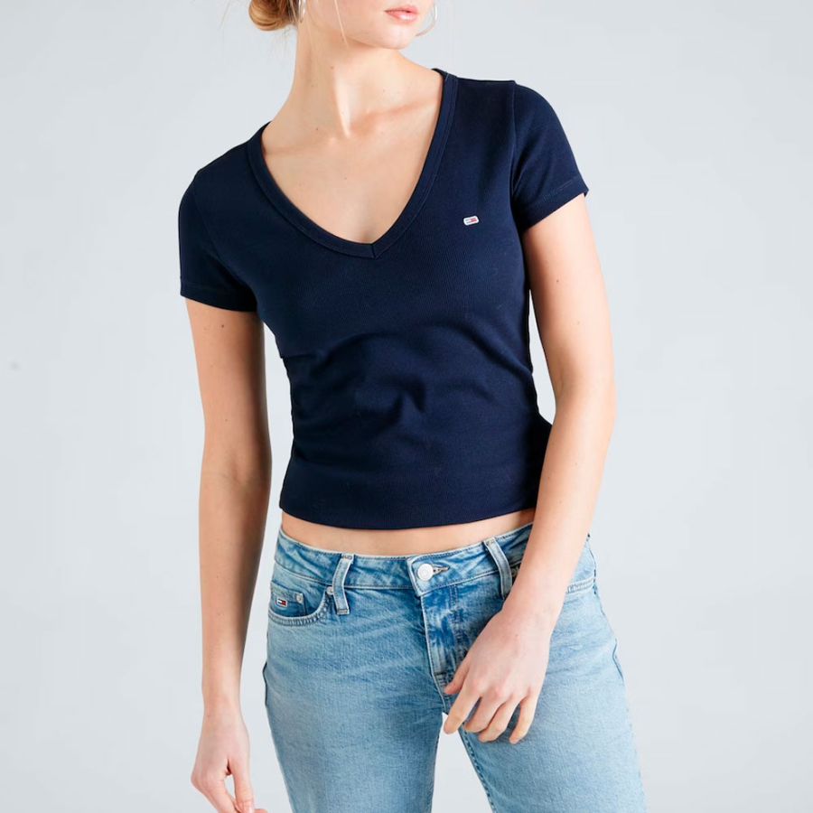 t-shirt-col-v-essentiel
