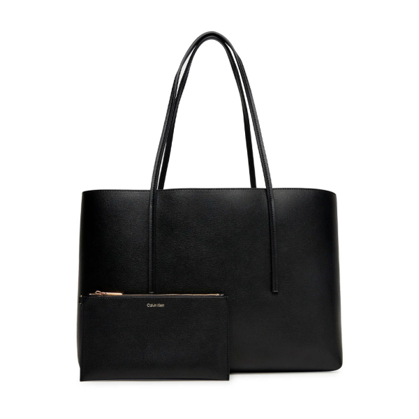 Calvin Klein SAC FOURRE-TOUT AVEC LOGO EN ALUMINIUM - U Noir- Ref 105 €