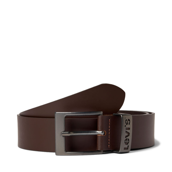 Levis CEINTURE BOUCLE DE HARNAIS ASHLAND - 105 Brun- Ref 30 €