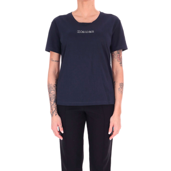 Blauer T-shirts hauts et polos Bleu - T-SHIRT AVEC LOGO CAOUTCHOUC PUMP - L - Ref 31 €