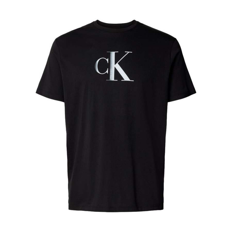 t-shirt-classica-con-monogramma-centrale t-shirt-classica-con-monogramma-centrale