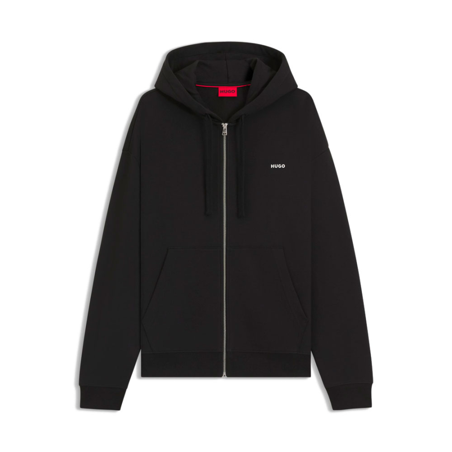 relaxed-fit-sweatshirt-in-cotton-fleece-with-hood-and-zip