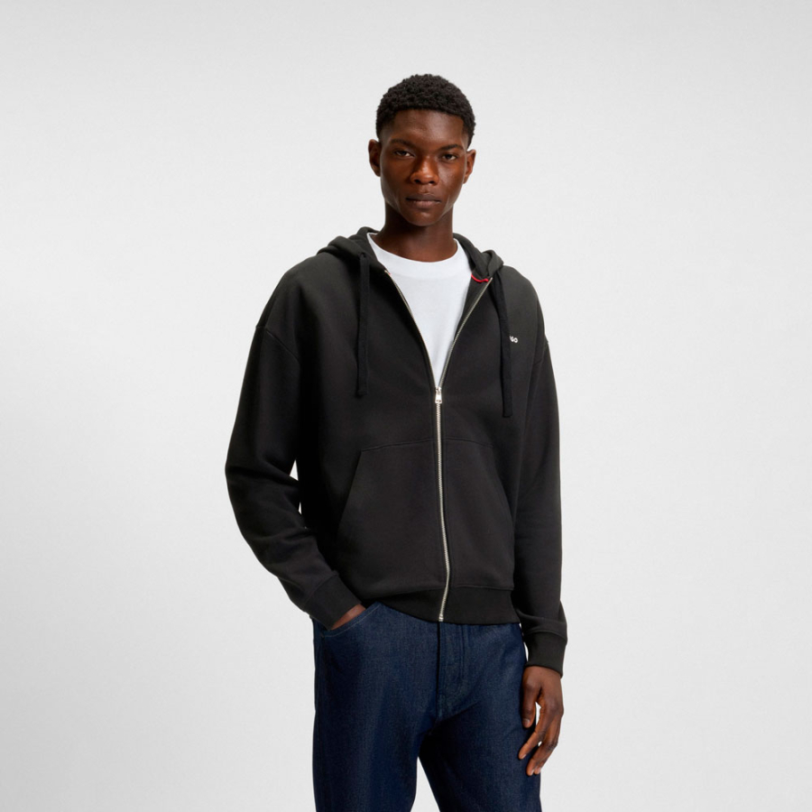 relaxed-fit-sweatshirt-in-cotton-fleece-with-hood-and-zip