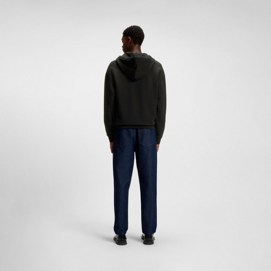 sweat-shirt-coupe-decontractee-en-molleton-de-coton-avec-capuche-et-zip sweat-shirt-coupe-decontractee-en-molleton-de-coton-avec-capuche-et-zip