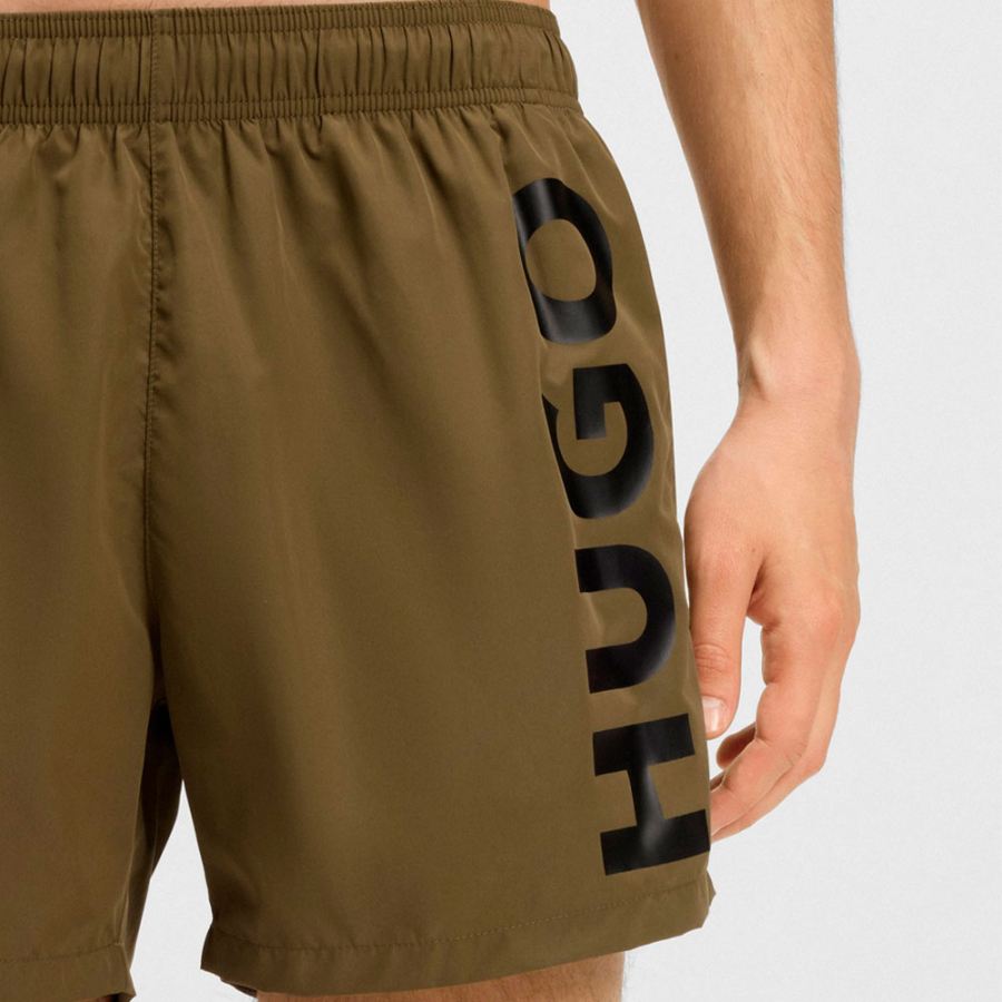shorts-de-banho-de-secagem-rapida-com-estampa-vertical-do-logotipo shorts-de-banho-de-secagem-rapida-com-estampa-vertical-do-logotipo