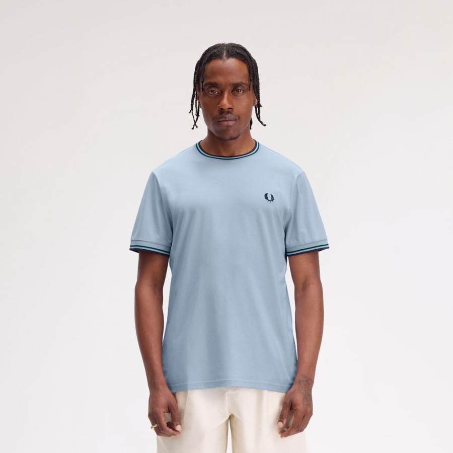 t-shirt-with-two-stripe-trim t-shirt-with-two-stripe-trim