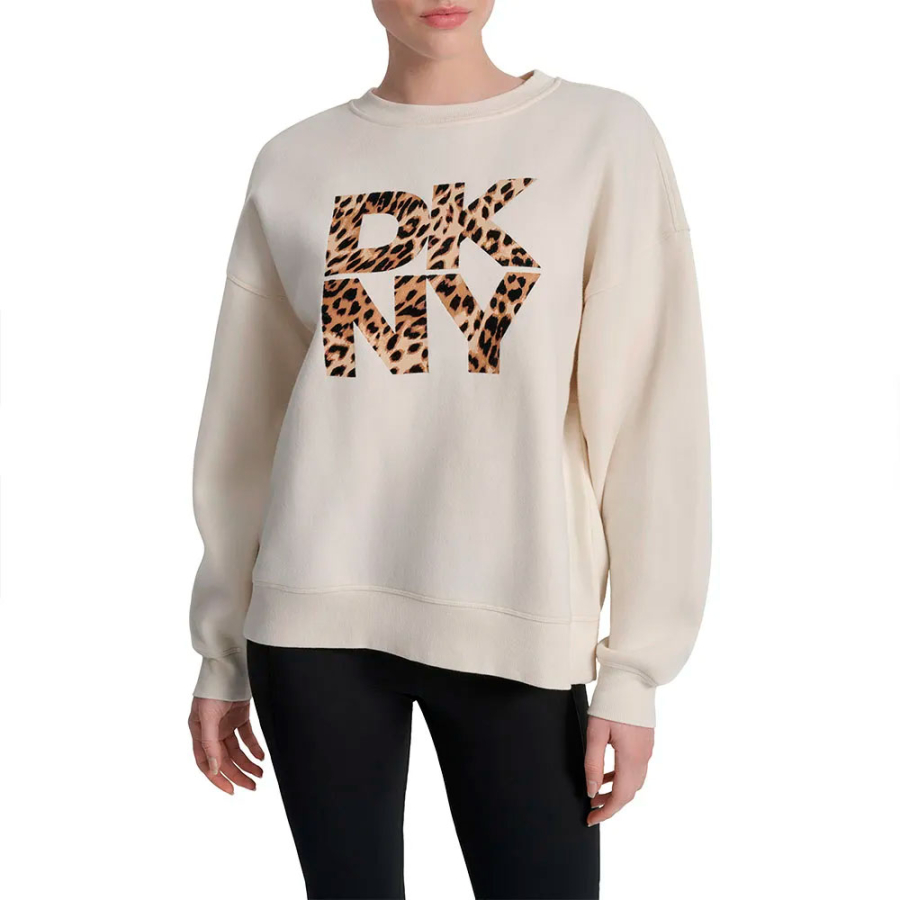 sweatshirt-mit-animalprint-und-logo