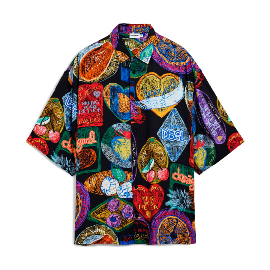 camisa-de-manga-curta-com-estampa-de-frutas camisa-de-manga-curta-com-estampa-de-frutas