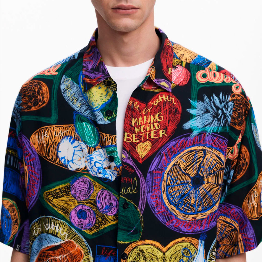 camisa-manga-corta-frutas