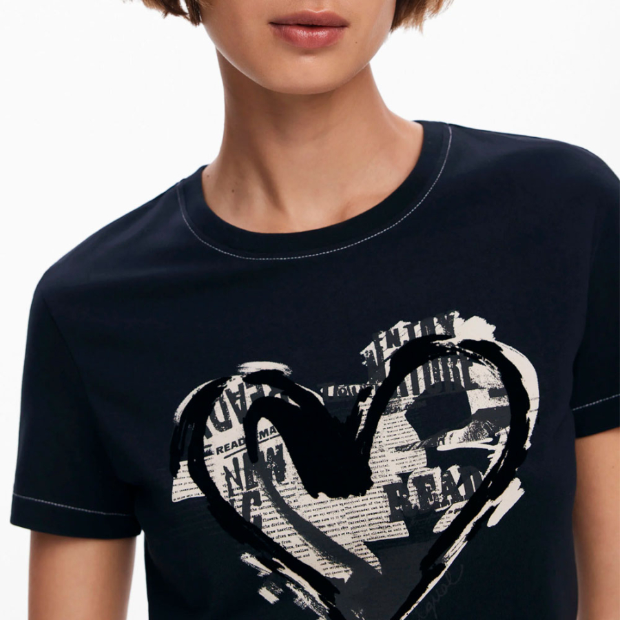 camiseta-corazon-periodico camiseta-corazon-periodico