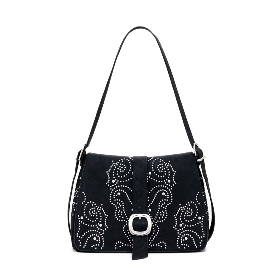 bolsa-tiracolo-pequena-com-efeito-couro-cravejado bolsa-tiracolo-pequena-com-efeito-couro-cravejado