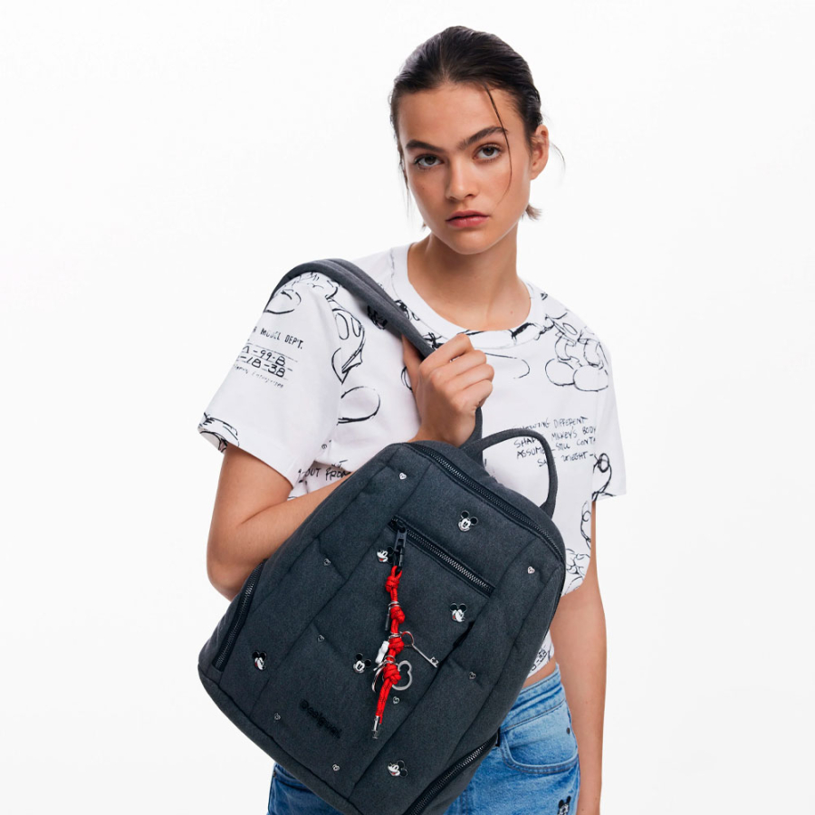 mochila-denim-mickey-mediana mochila-denim-mickey-mediana