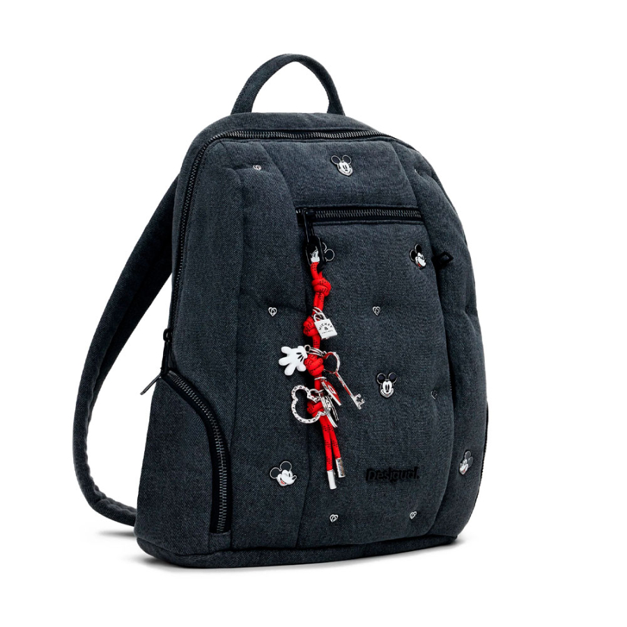 mochila-denim-mickey-mediana mochila-denim-mickey-mediana