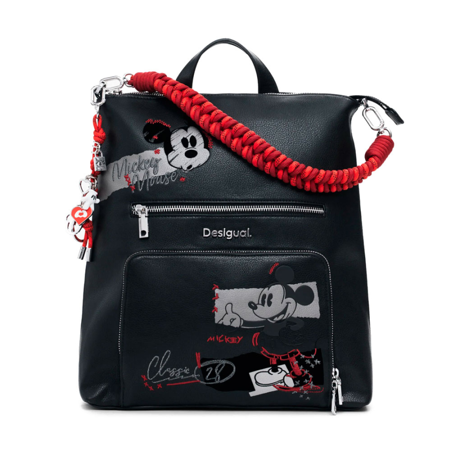 mochila-efecto-piel-mickey-mediana mochila-efecto-piel-mickey-mediana