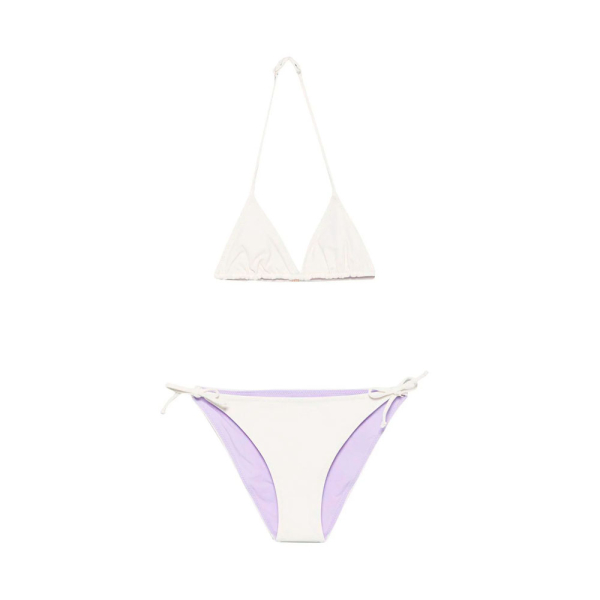 Saint Barth Maillots de bain Blanc - BIKINI HOL0005 HOLLY DOUBLE ENFANT - 12 - Ref 79 €