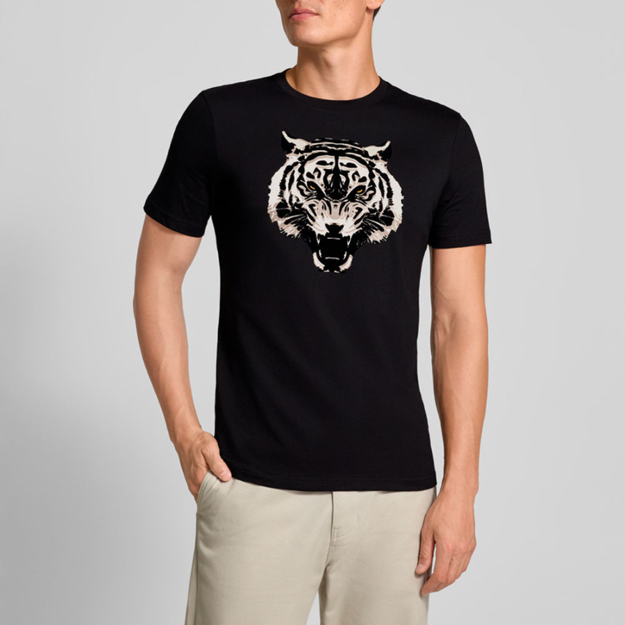 t-shirt-mit-normaler-passform-und-tiger-print t-shirt-mit-normaler-passform-und-tiger-print