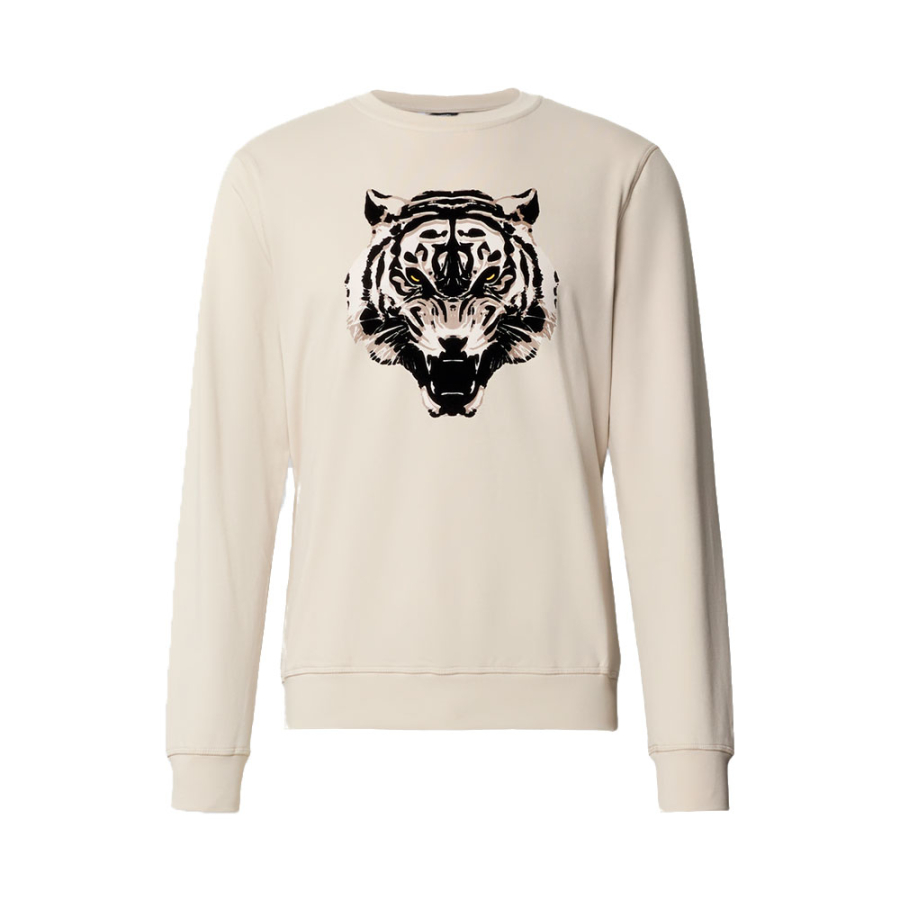 sudadera-regular-fit-con-estampado-de-tigre