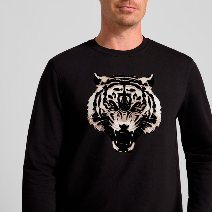 regular-fit-sweatshirt-with-tiger-print