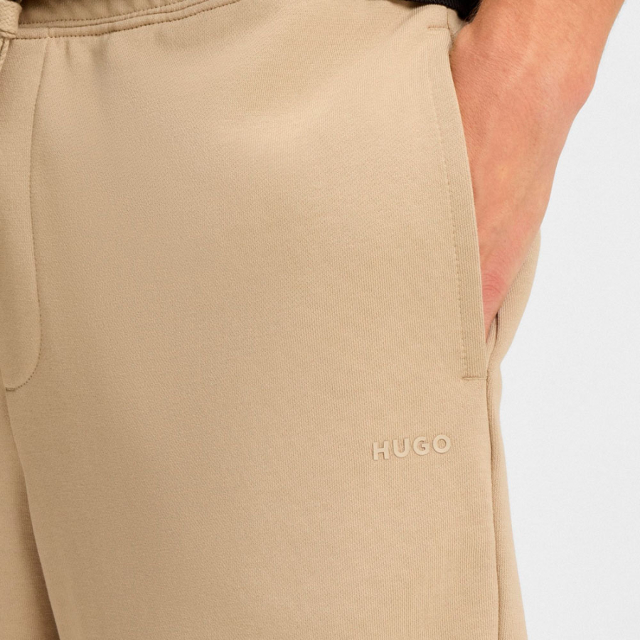 shorts-de-la-de-algodao-com-ajuste-relaxado-e-logotipo-impresso