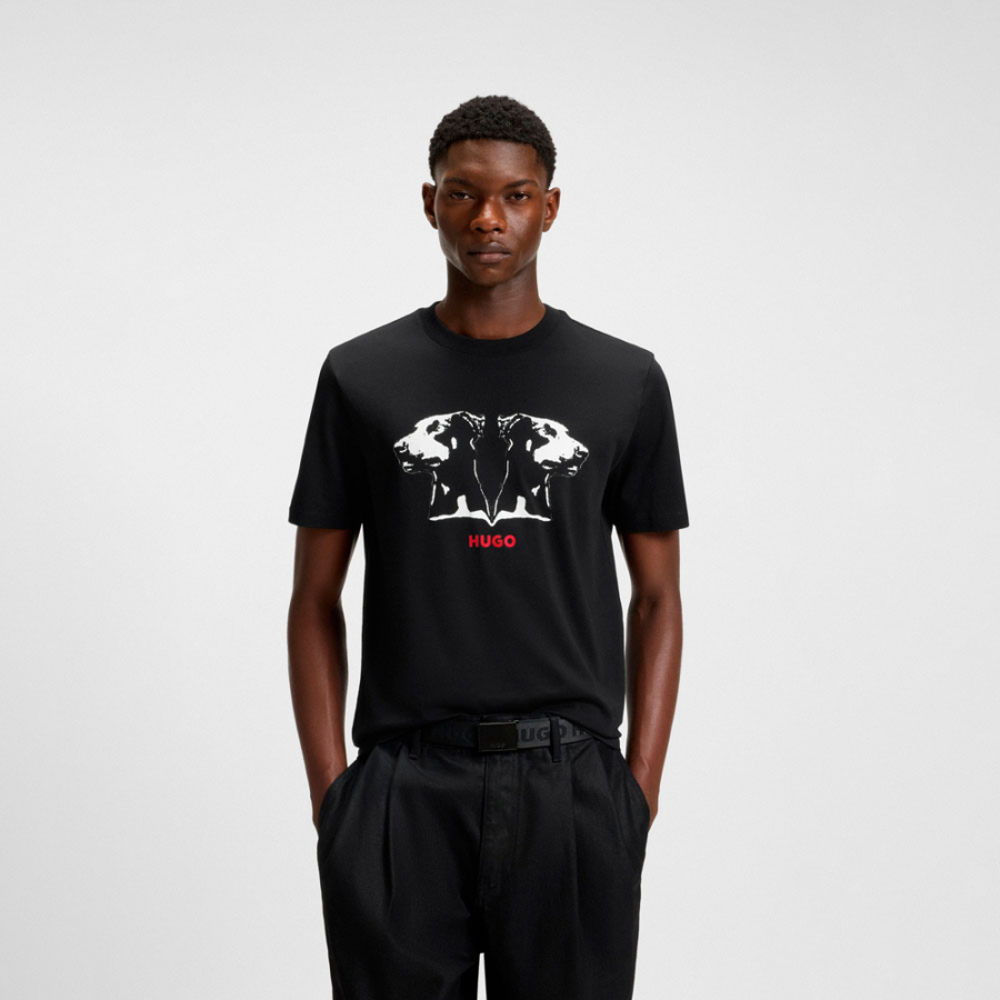 t-shirt-en-jersey-de-coton-avec-imprime-dobermann t-shirt-en-jersey-de-coton-avec-imprime-dobermann