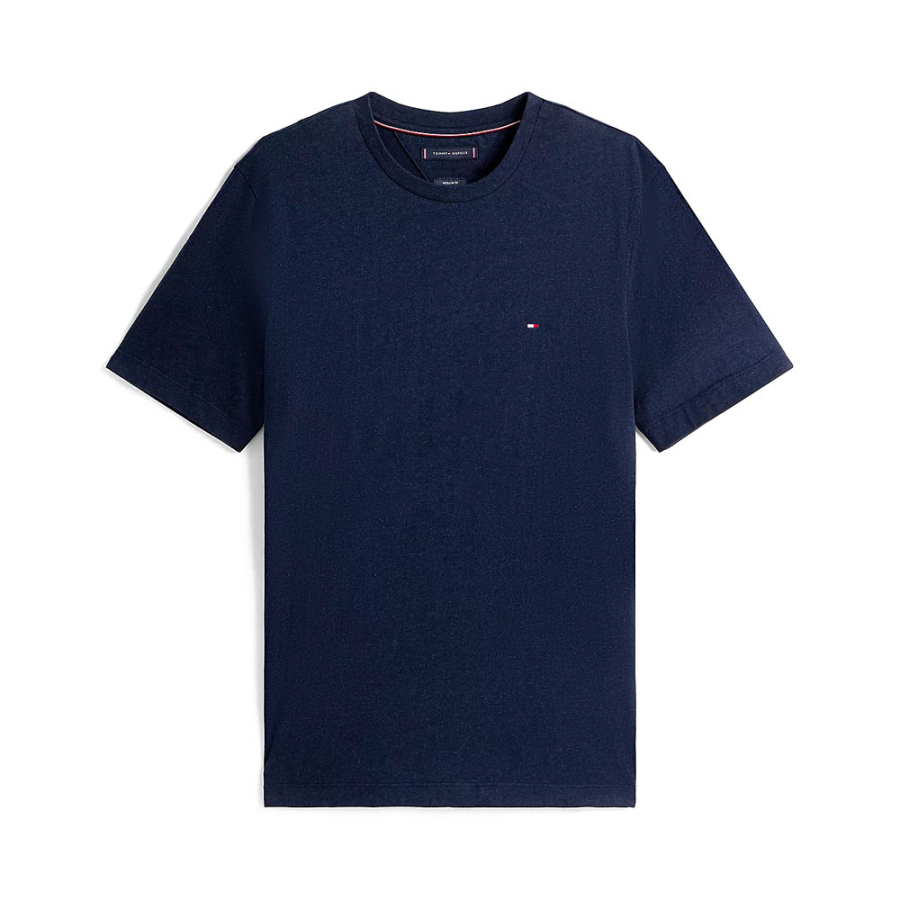 t-shirt-girocollo-con-logo-ricamato