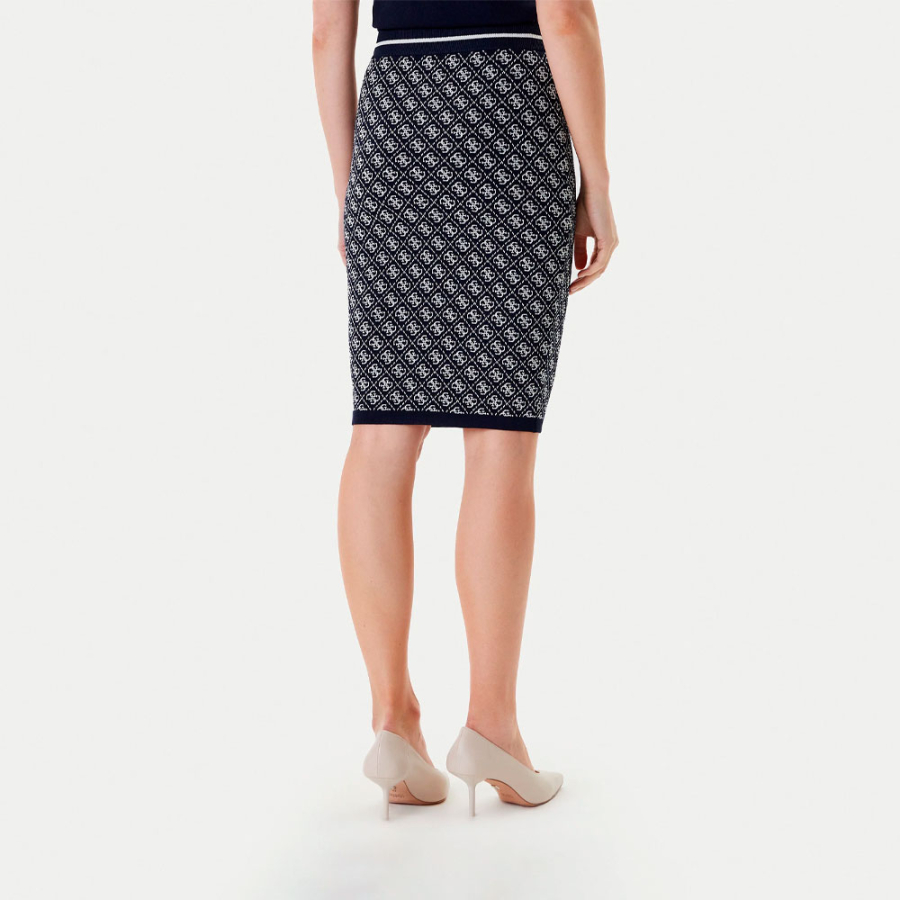jupe-midi-en-tricot-avec-logo-4g jupe-midi-en-tricot-avec-logo-4g