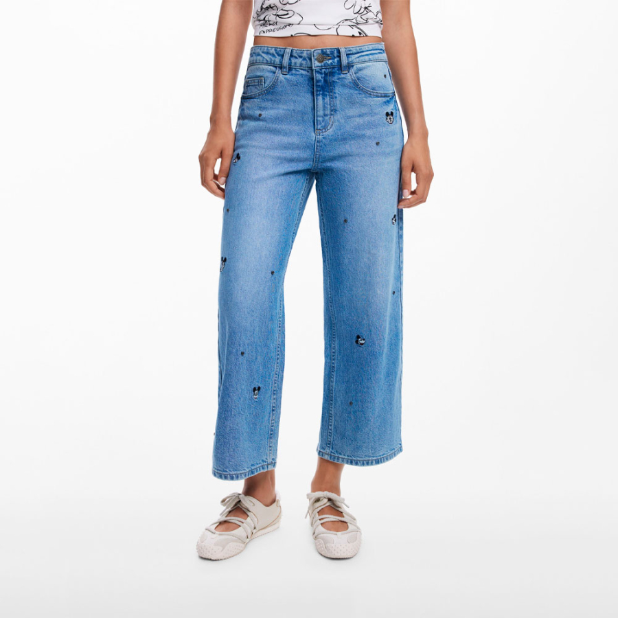 calca-jeans-mickey-culotte calca-jeans-mickey-culotte