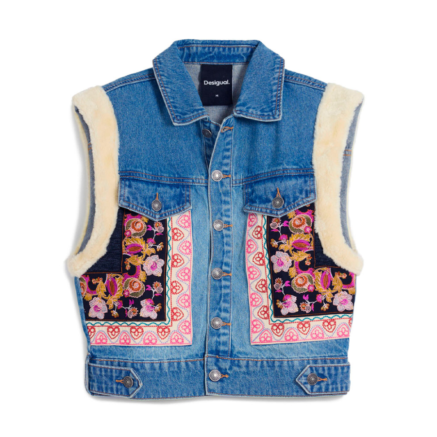 sheepskin-denim-vest