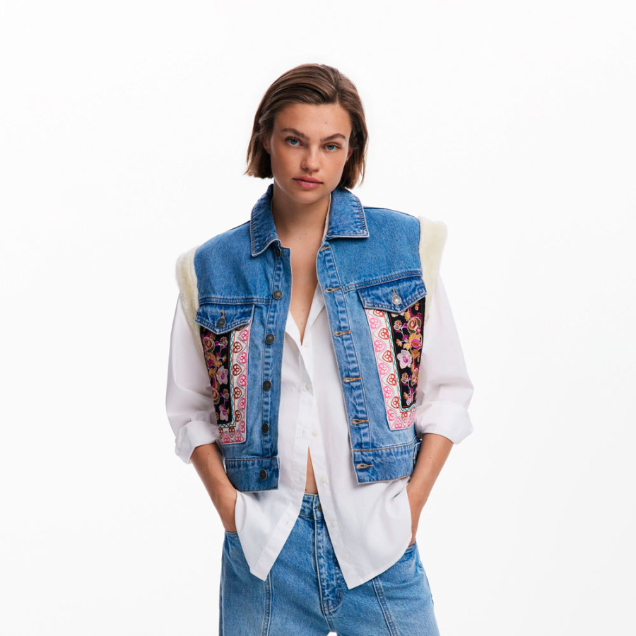 colete-jeans-de-pele-de-carneiro colete-jeans-de-pele-de-carneiro