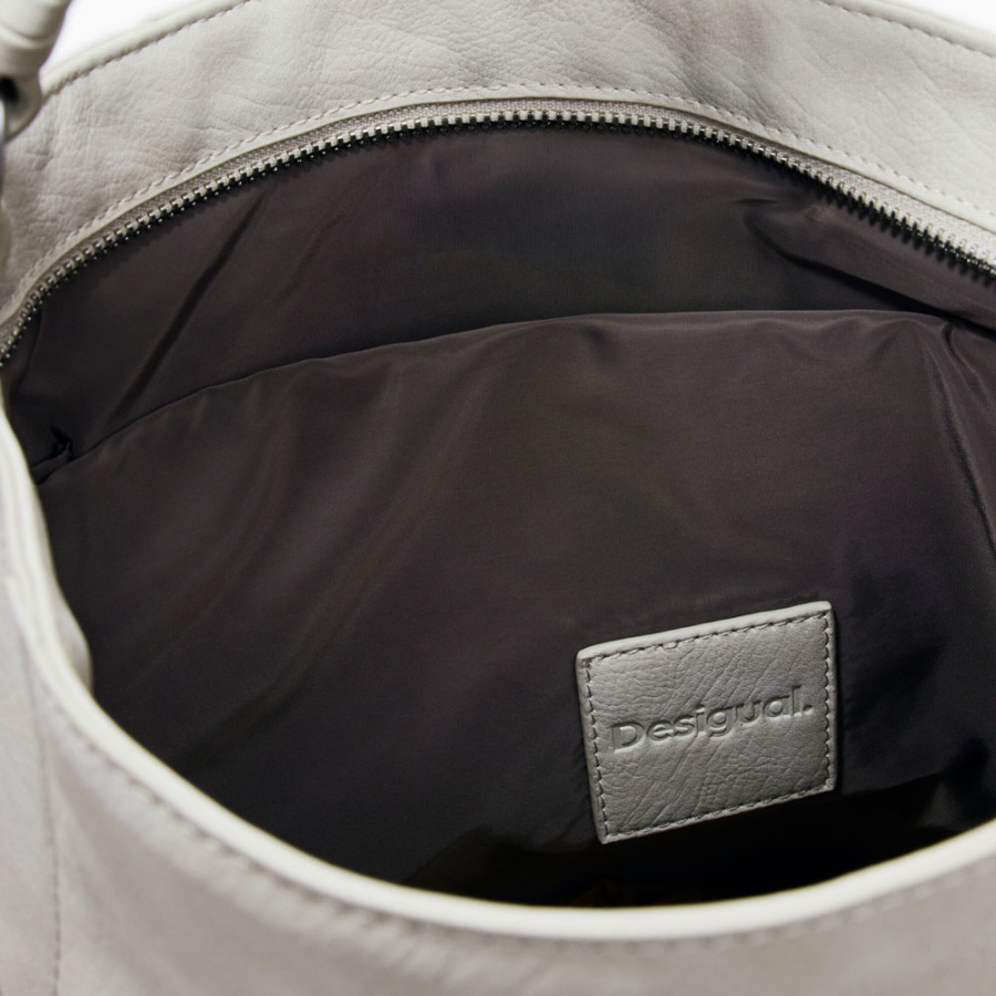 large-logo-leather-effect-backpack large-logo-leather-effect-backpack