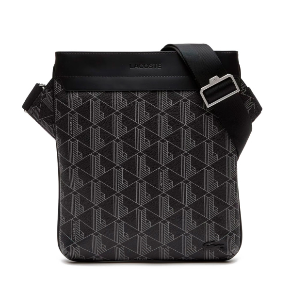 Lacoste Le sac messager Slimline Blend - U Noir- Ref 106 €