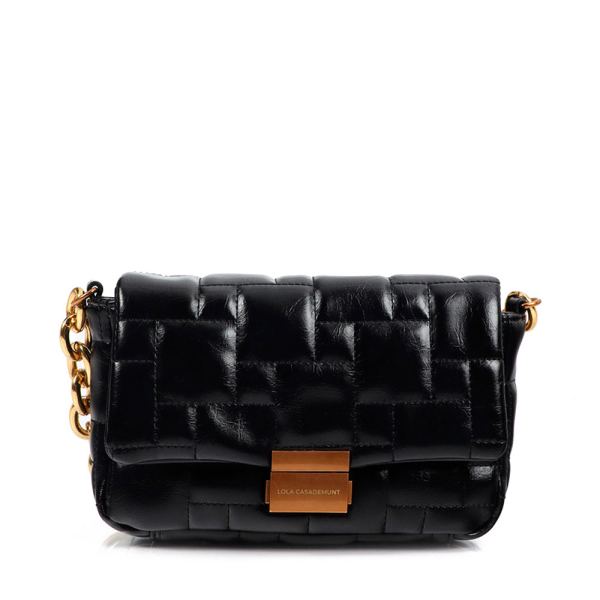 Lola Casademunt Sac bandoulire rembourr - U Noir- Ref 79 €