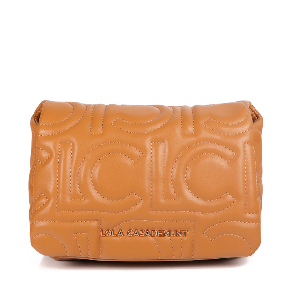 Lola Casademunt Sac bandoulire rembourr avec logo - U chameau- Ref 95 €