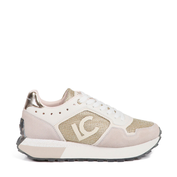 Lola Casademunt Baskets avec semelles personnalises et dtails dors - 38 Gris- Ref 107 €