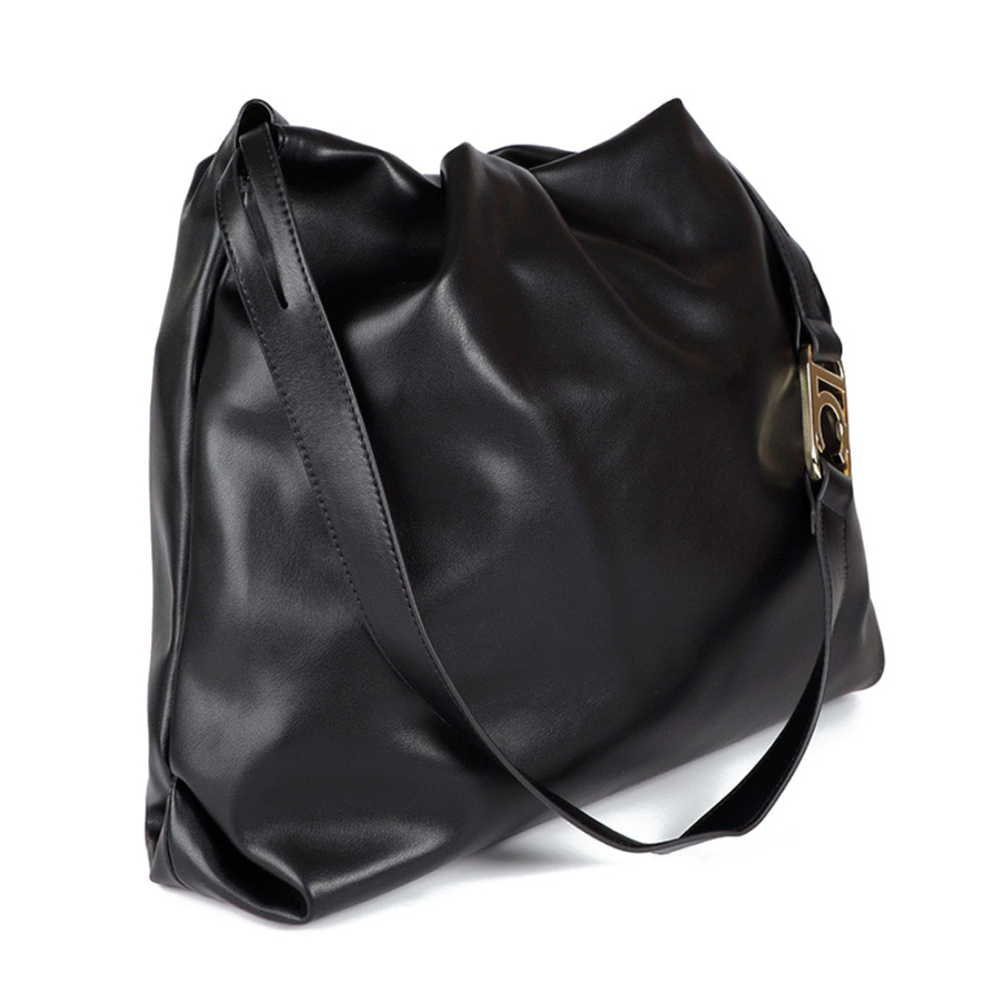 shopper-tasche-aus-kunstleder-mit-ovalem-lc-logo shopper-tasche-aus-kunstleder-mit-ovalem-lc-logo