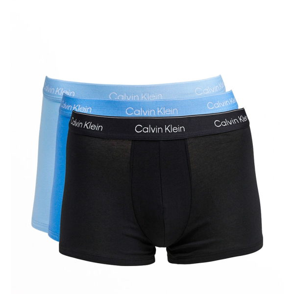 Calvin Klein Underwear Sous-vtements Noir Vert Gris - LOT DE 3 BOXERS AJUSTS - ICON COTON STRETCH - XL - Ref 38 €