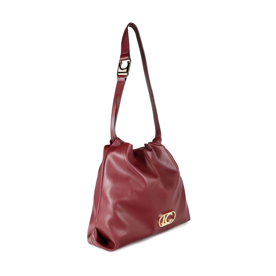 shopper-tasche-aus-kunstleder-mit-ovalem-lc-logo shopper-tasche-aus-kunstleder-mit-ovalem-lc-logo