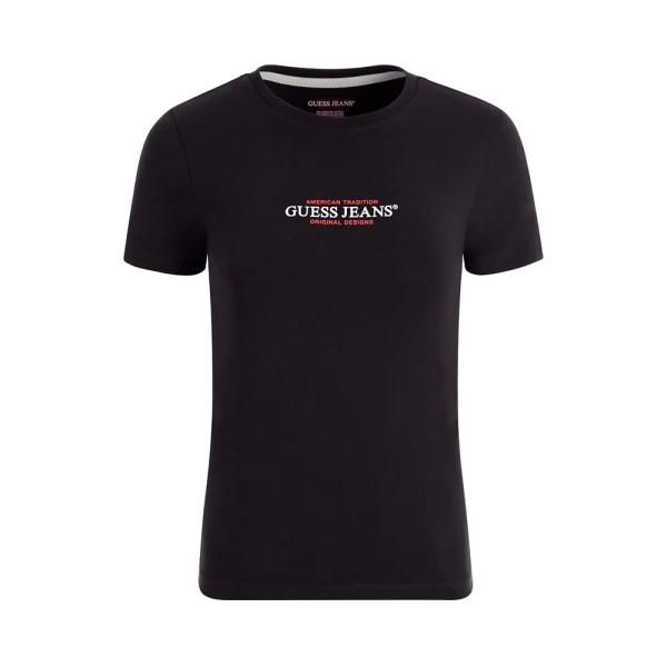 Guess T-shirts hauts et polos Noir - T-shirt slim American Tradition - M - Ref 23 €
