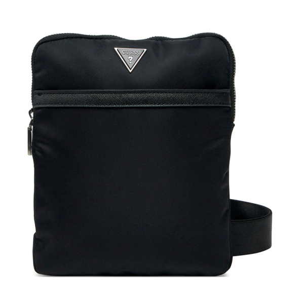 Guess Mini sac bandoulire en nylon Milano - U Noir- Ref 68 €