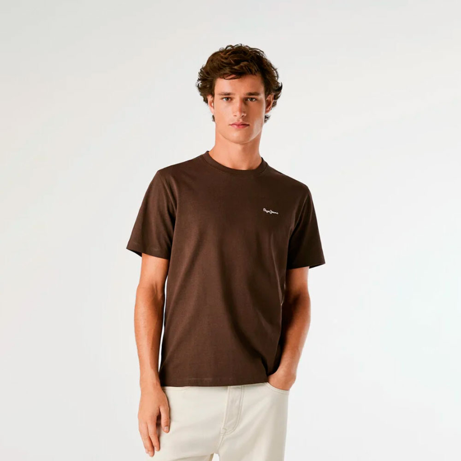 t-shirt-con-logo-ricamato-dalla-vestibilita-regolare t-shirt-con-logo-ricamato-dalla-vestibilita-regolare