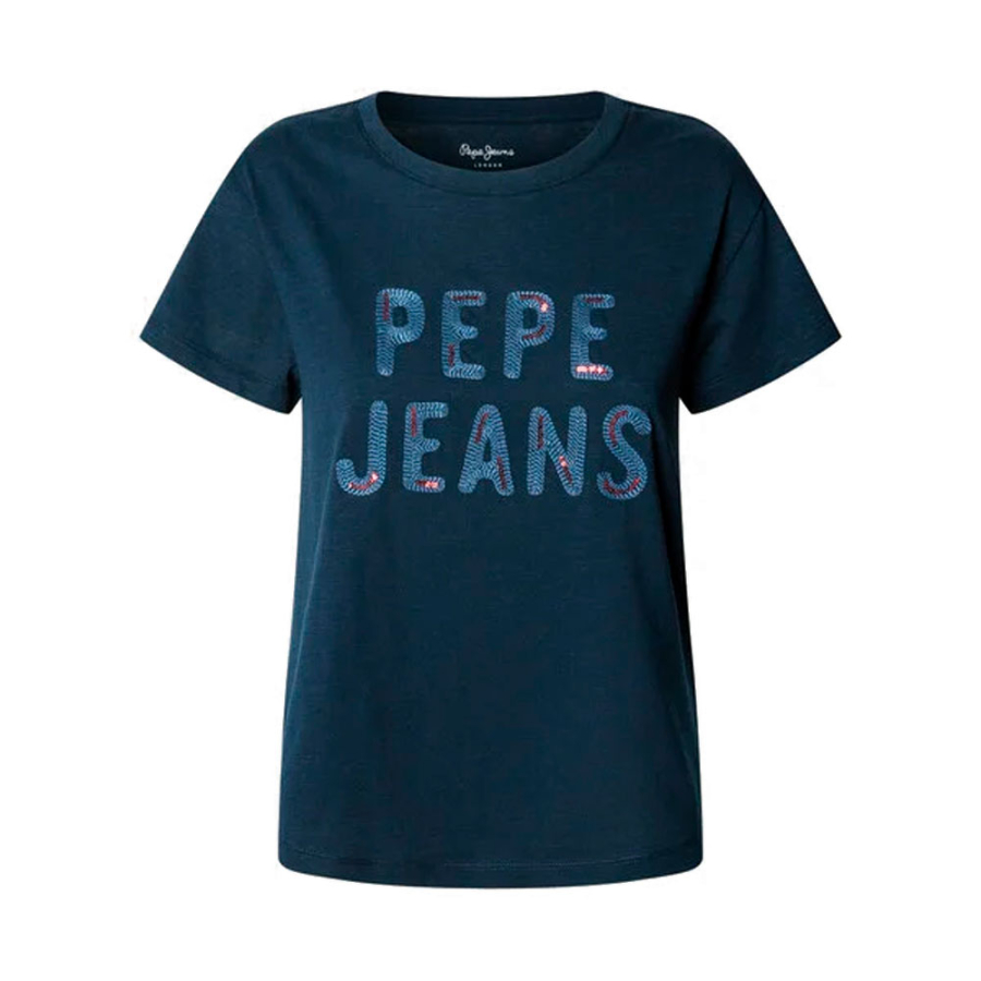 t-shirt-a-logo-a-paillettes t-shirt-a-logo-a-paillettes