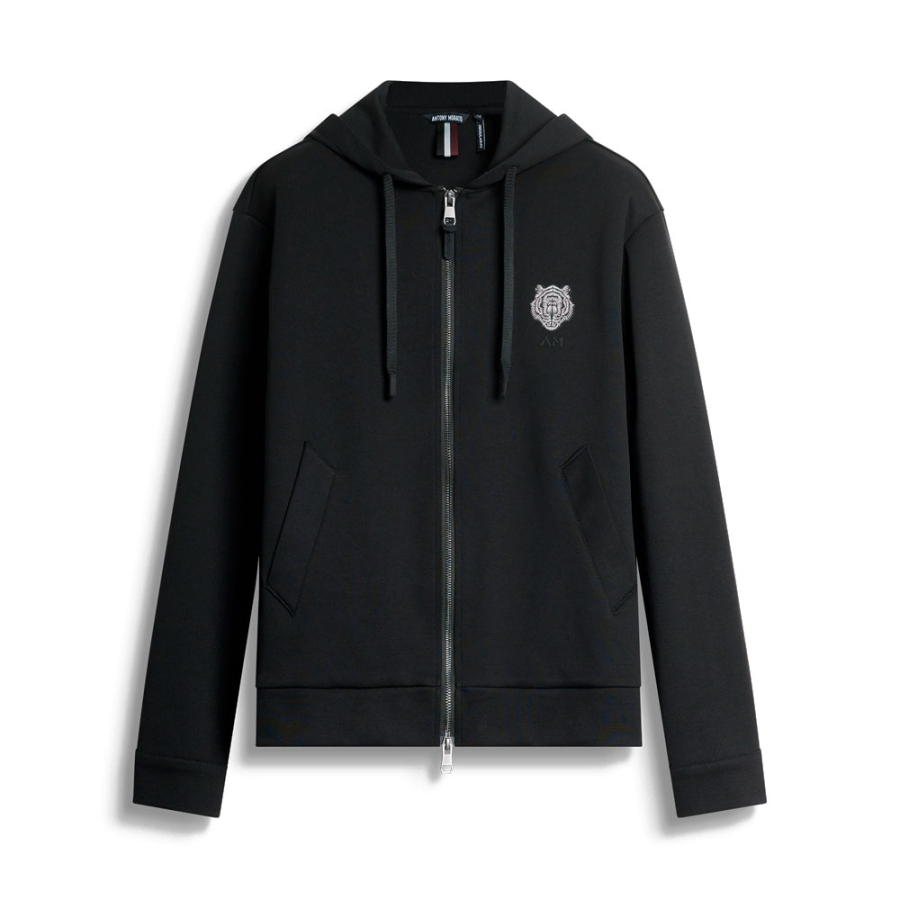 sweat-a-capuche-zippe-tiger-patch sweat-a-capuche-zippe-tiger-patch
