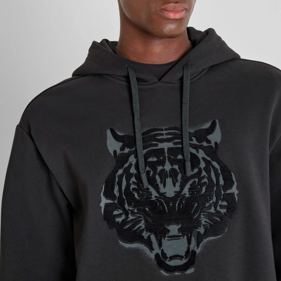 sweat-a-capuche-a-imprime-tigre-coupe-decontractee sweat-a-capuche-a-imprime-tigre-coupe-decontractee