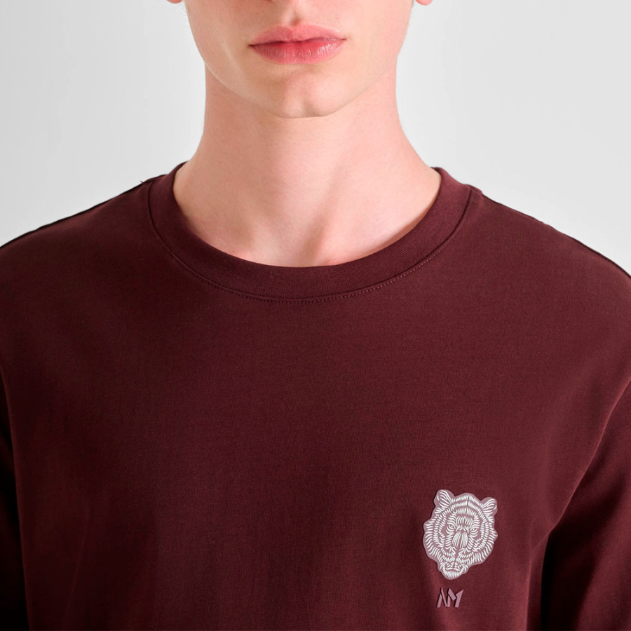 t-shirt-avec-petit-logo-tigre t-shirt-avec-petit-logo-tigre