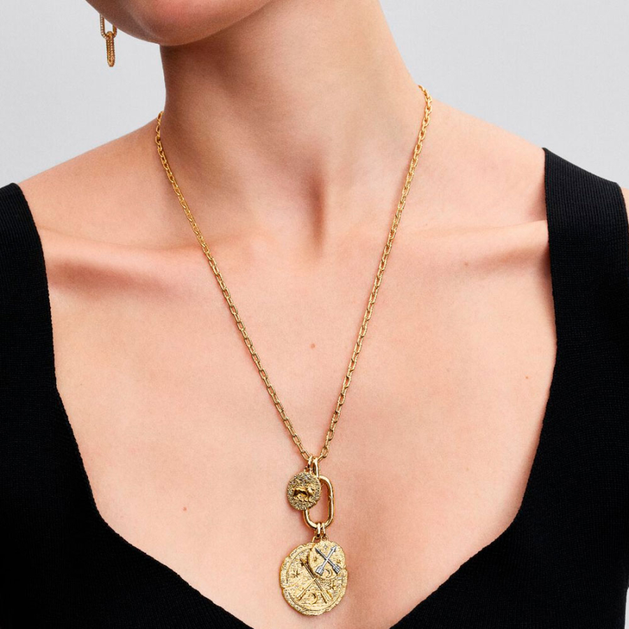 breloque-medaillon-et-fleches-croisees-764081c01 breloque-medaillon-et-fleches-croisees-764081c01