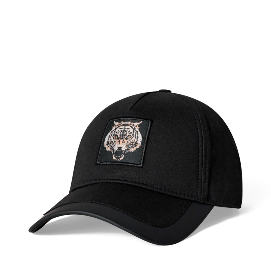 baseball-style-visor-cap-with-tiger-patch