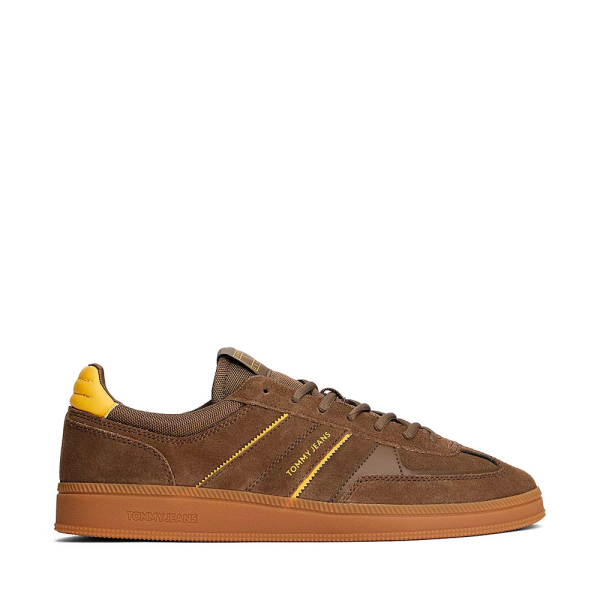 Tommy Hilfiger Les baskets en daim Greenwich - 41 Brun- Ref 77 €