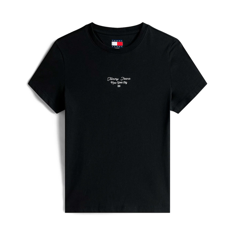 t-shirt-en-maille-slim-fit-avec-logo t-shirt-en-maille-slim-fit-avec-logo